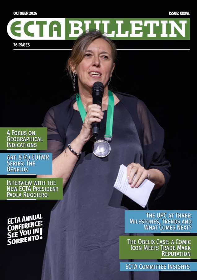 Cover of the October 2026 issue of the ECTA Bulletin